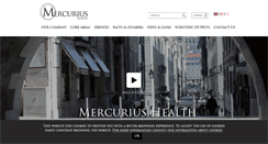 Desktop Screenshot of mercuriushealth.com